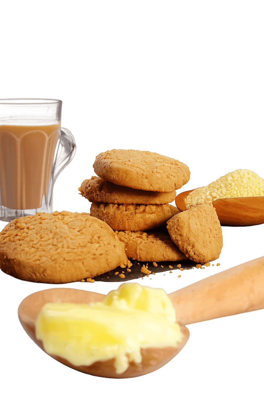 Foxtail Millet Cookies with desi butter