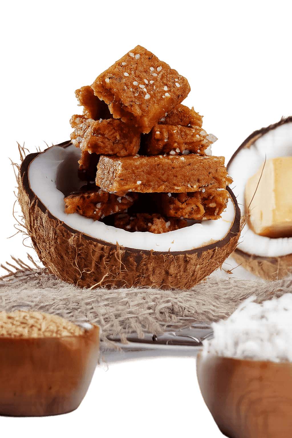 Bellada Kobbari Mithai / Coconut Burfi